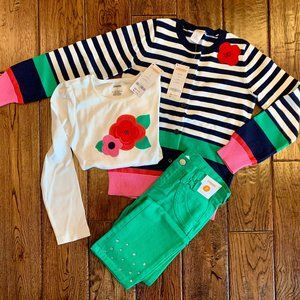 NWT Gymboree Girls Size 7 3-piece Spring outfit